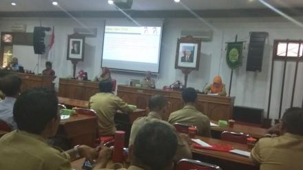 PAMONG DLINGO MENGIKUTI SOSIALISASI  GELAR TTG KAB BANTUL TH 2018